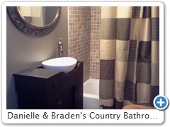 Danielle & Braden's Country Bathroom (Tunbridge Dry Sink)