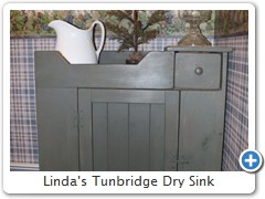 Linda's Tunbridge Dry Sink